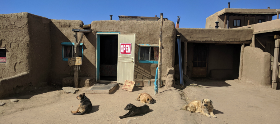 Taken at Taos Pueblo in New Mexico on Oct 21, 2017.